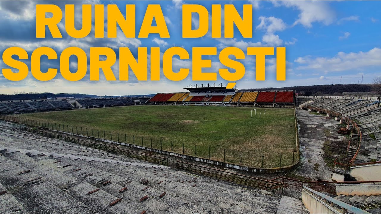 În localitatea natală a lui Nicolae Ceaușescu stadionul arată ca după război!