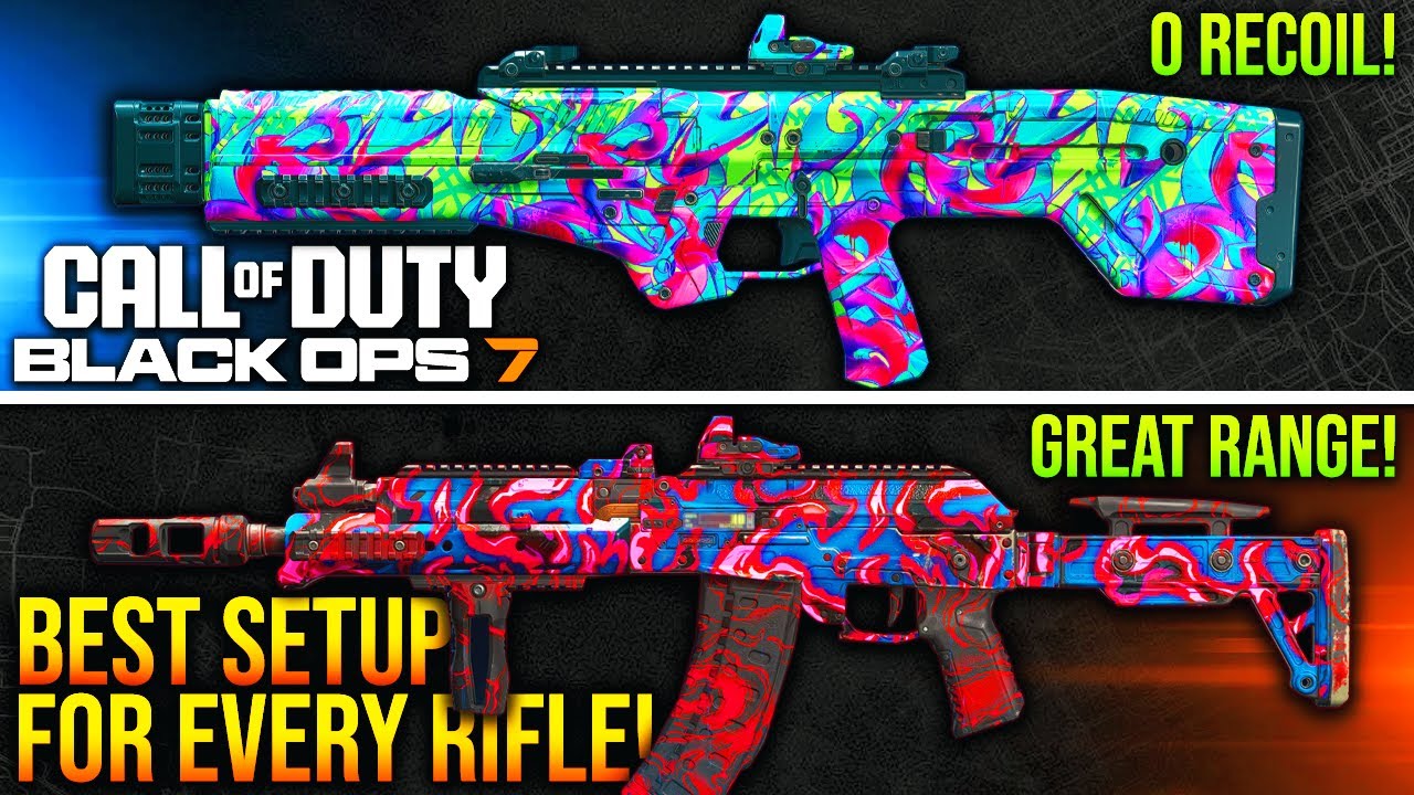 Black Ops 7: New BEST CLASS SETUP For EVERY ASSAULT RIFLE! (BO7 META Weapons)