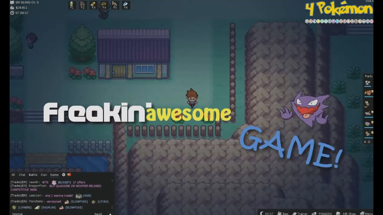 4Pok&eacute;mon - Pok&eacute;MMO Settings Game
