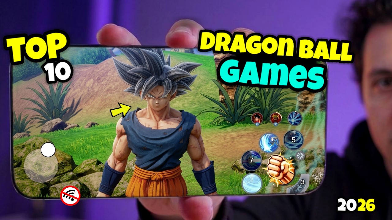 Top 10 Best Dragon Ball Games for Android & iOS in 2026 | Offline & Online 4k