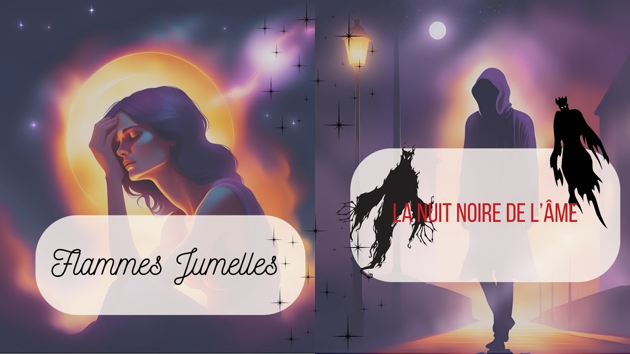 Traverser la nuit noire de l'âme dans le lien de flammes jumelles
