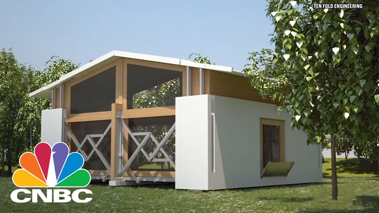 Self-Building House Goes Viral | CNBC