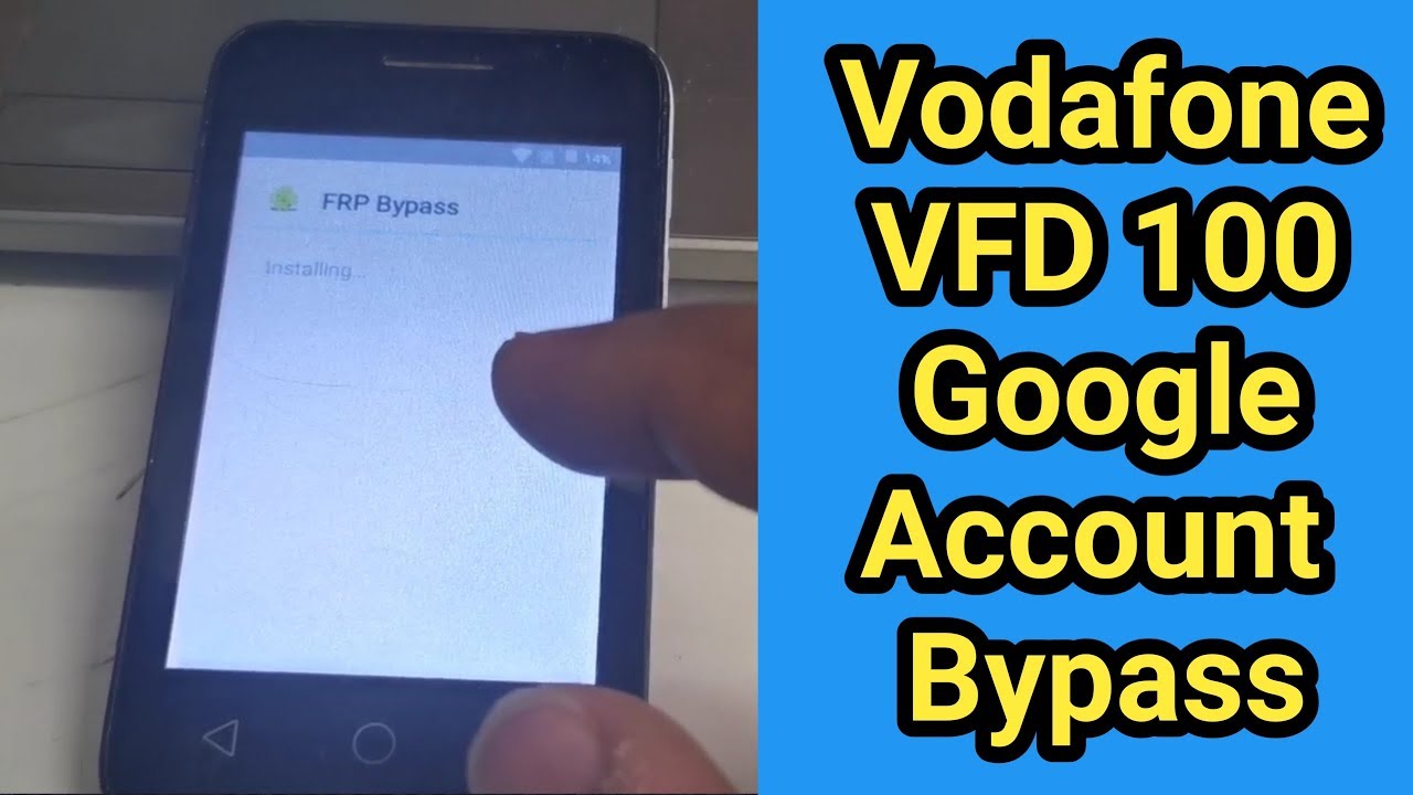 VFD 100 Google Account Bypass || Vodafone VF 100 Frp Unlock || VFD 200, VDF 685 Frp Bypass