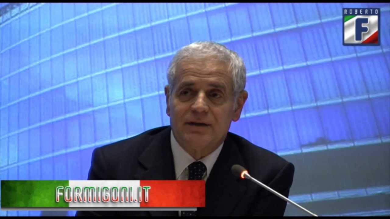 Formigoni: candidatura Albertini porterebbe a far vincere la sinistra