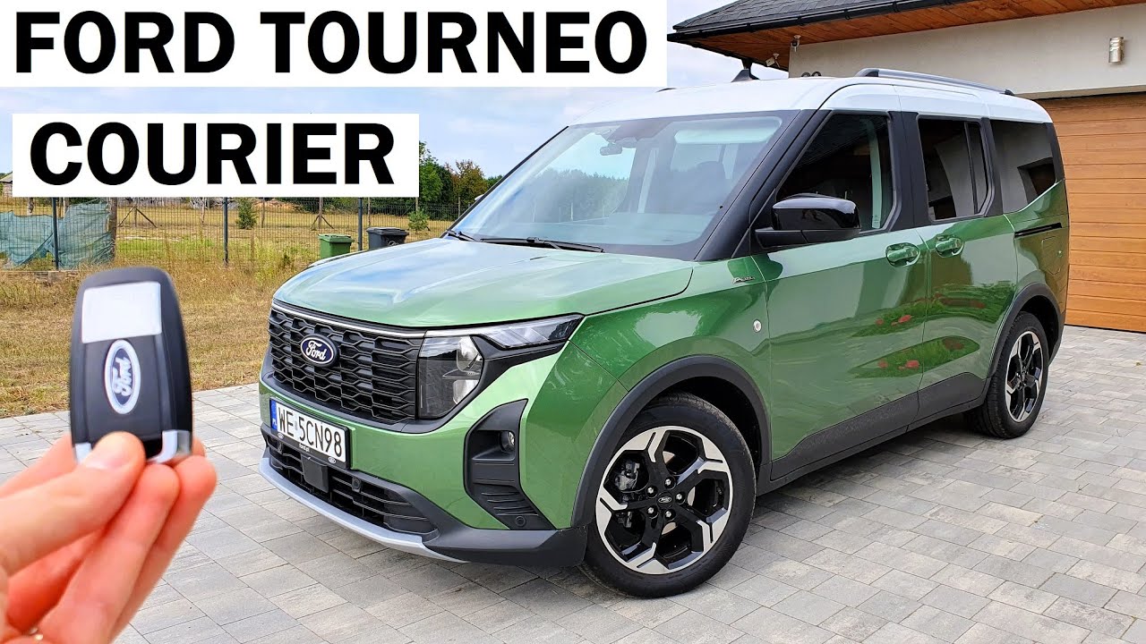 2024 Ford Tourneo Courier 1.0 125KM Test PL/ENG