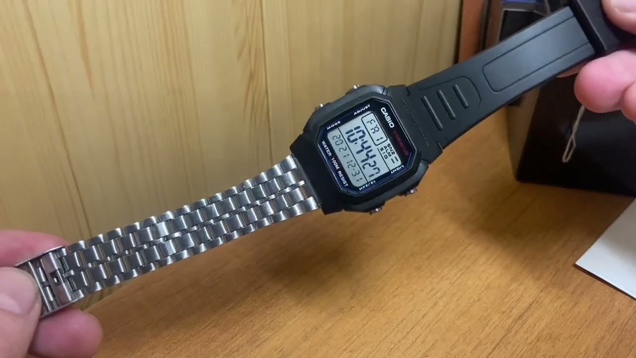 Честные часы Casio W-800H