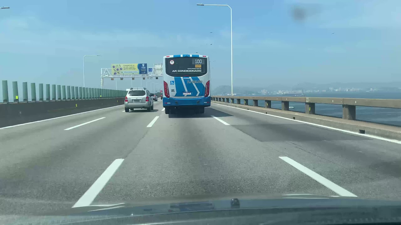 Driving Rio de Janeiro - Maracanã - Ponte Rio-Niterói