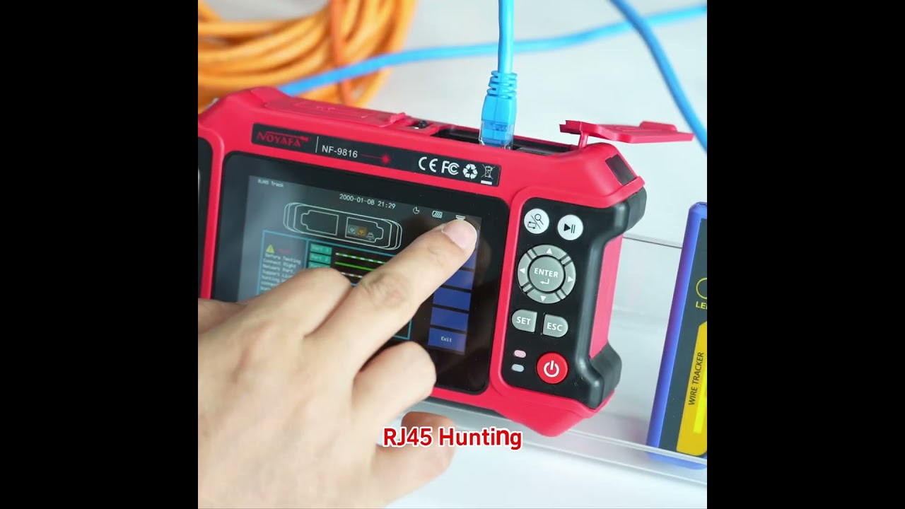 🔥 One-Click Fiber Test for 80km! NF-9816 Auto OTDR + Radar-Level Tracing, the Engineer&rsquo;s Lifeline!