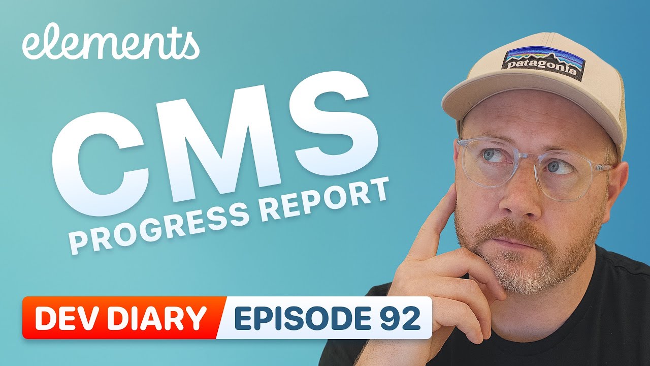 Dev Diary 92 - CMS Progress Report