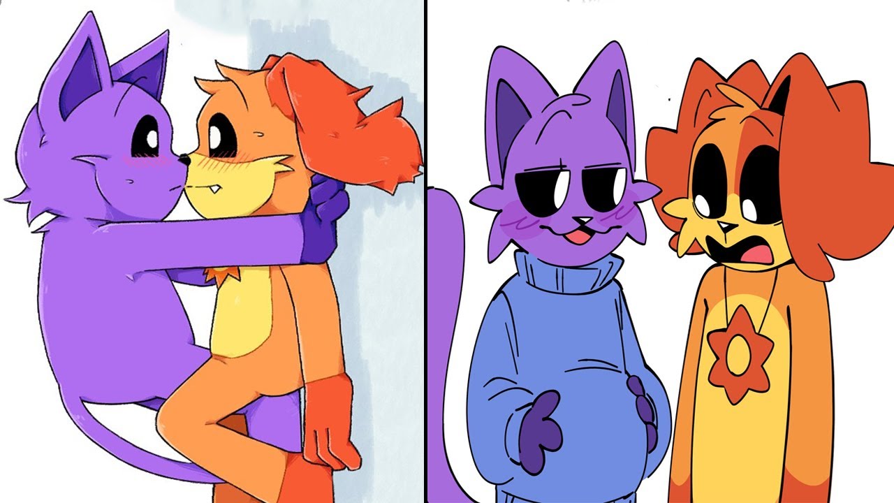 Dadnap x Dogday Tripped into Love… and a Baby? | Poppy Playtime Chapter 4 Comic Dub