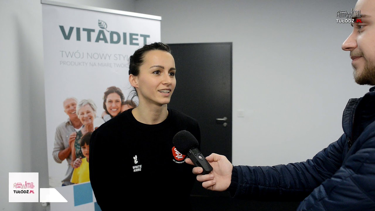 SIATK&Oacute;WKA || Ł&Oacute;DŹ || VITADIET z wiedzą i prezentami u siatkarek ŁKS-u