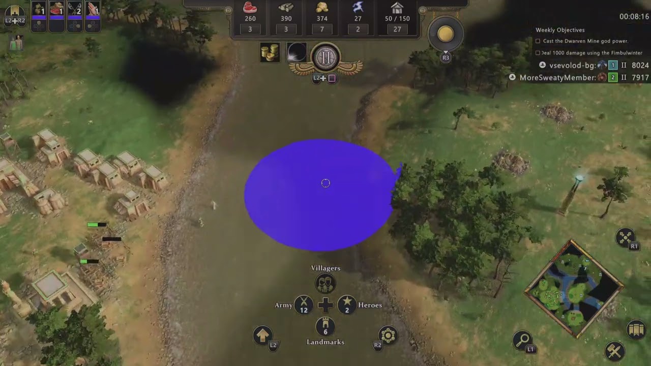 Age of Mythology: Retold Ps5 1v1 high rank Issi Vs Loki