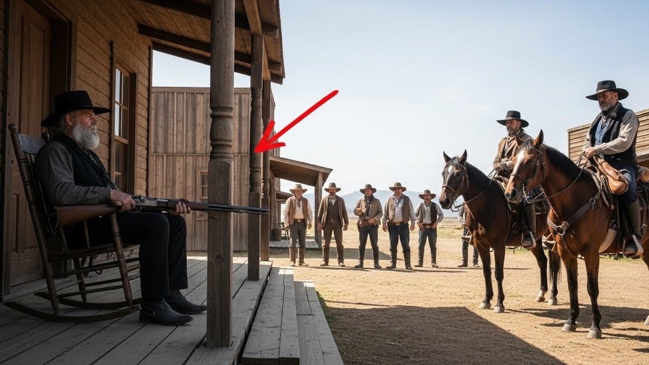 «Vamos a tomar tu rancho..el viejo sonrió— «Hombres mejores que ustedes lo intentaron. Pregúntenles 