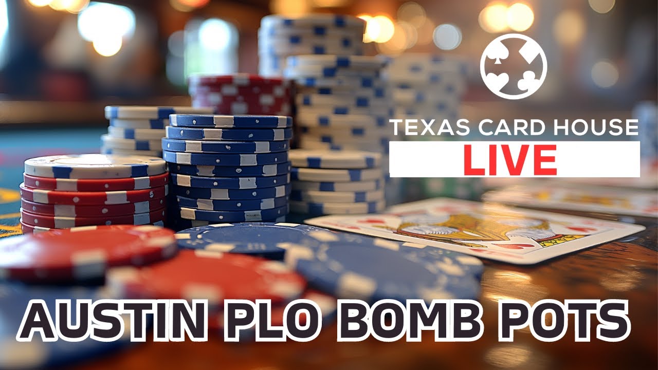 LIVE TEXAS POKER! Pot Limit Omaha (PLO) BOMB POTS ONLY!