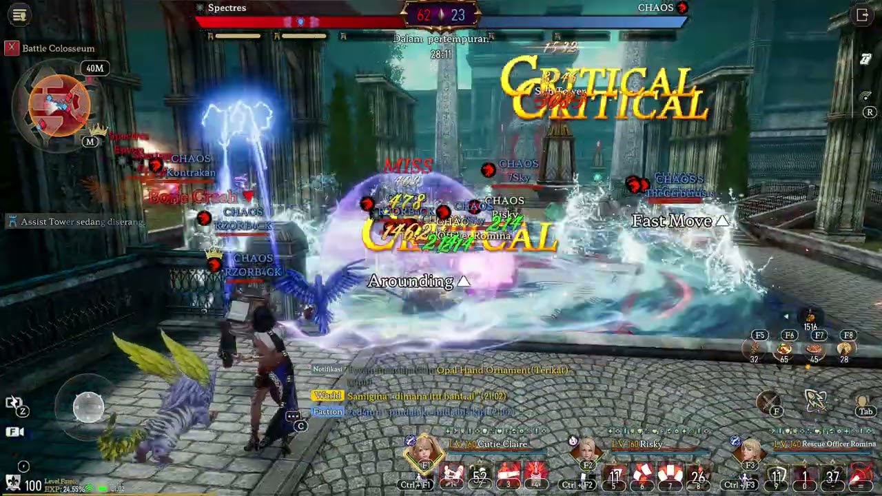 【Granado Espada M】Faction War Season 5, Chaos VS Spectres