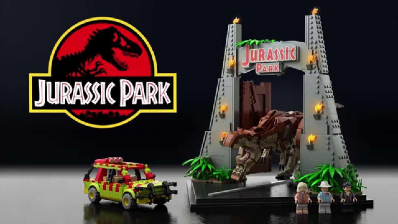 Lego Jurassic Park project on LEGO Ideas