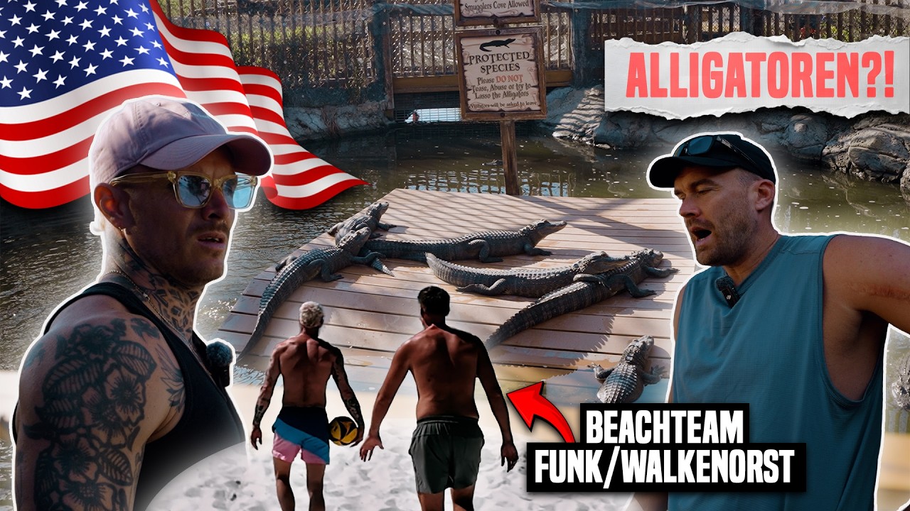 CRASHOUT beim Minigolf mit ALLIGATOREN und das Debut von Funk/Walkenhorst im Sand! 😲