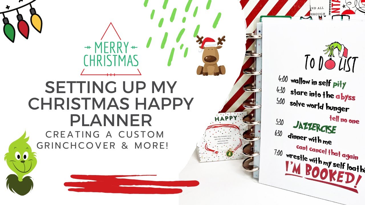 HOW I'M SETTING UP MY CHRISTMAS HAPPY PLANNER 2020
