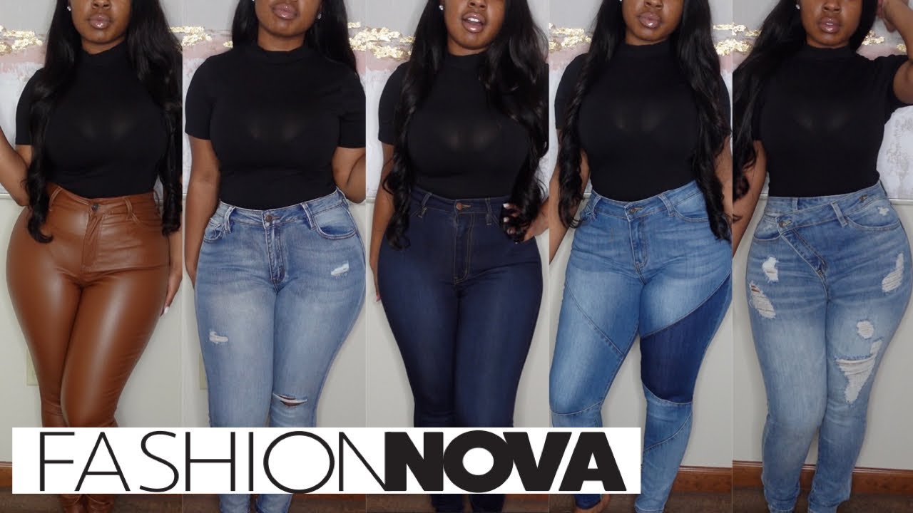 Примерка джинсов/денима FASHION NOVA 2021 | Размер 7 | Размер 9 | Роскошные детские джинсы