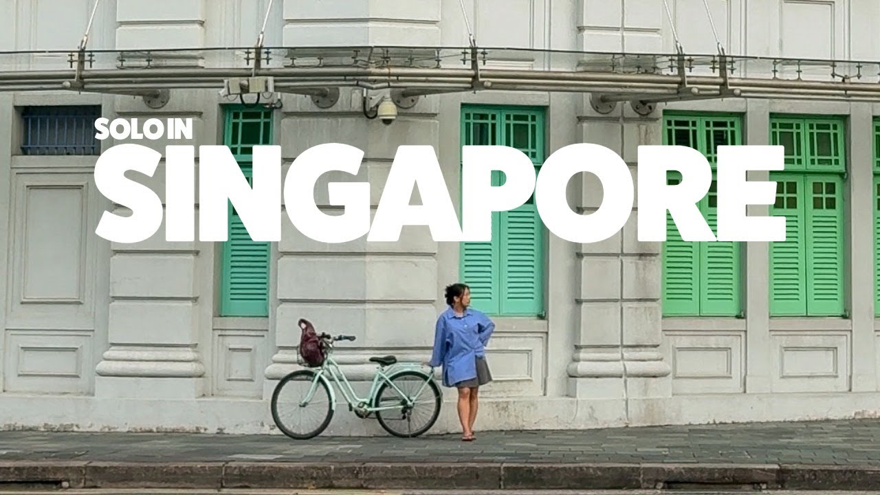 3 Days Solo in Singapore 🇸🇬 (cityscapes, hawker centres & neighbourhoods)