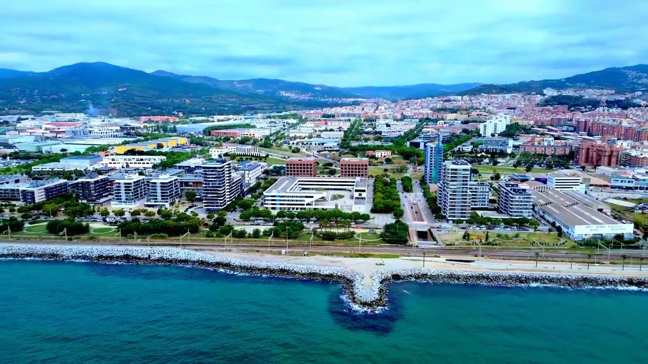 The Scenic Beauty of Mataro, Spain | DJI Mini 3 |4K