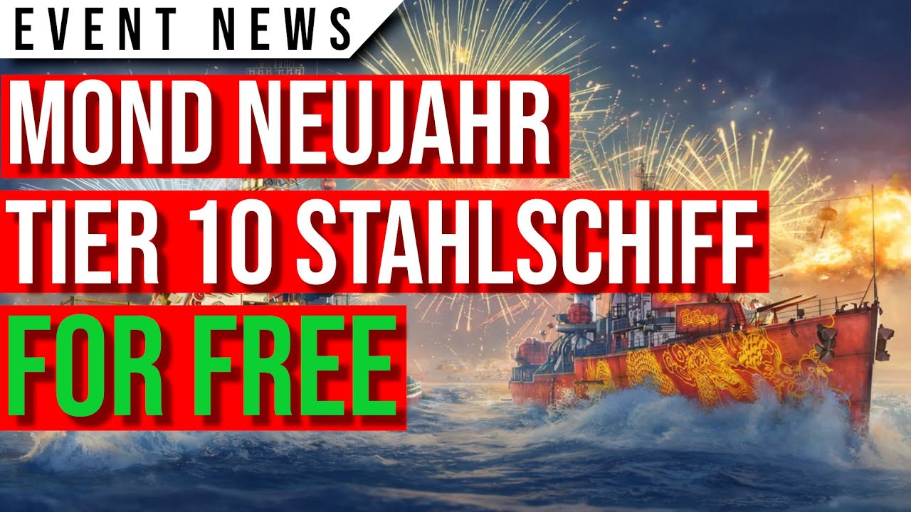 Mond-Probefahrten: Tier X Stahlschiff KOSTENLOS | Lunar Trials 2026 (World of Warships deutsch)