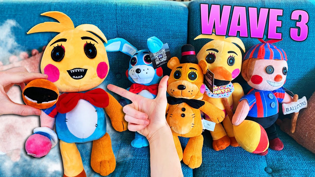 Плюшевая игрушка FNaF Hex Wave 3 такая КРУТАЯ!