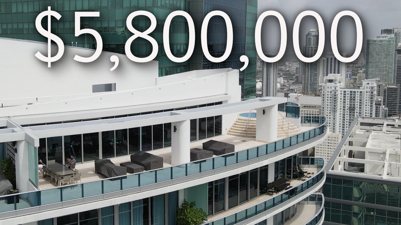 INSIDE A $5,800,000 TWO STORY PENTHOUSE WITH A ROOFTOP POOL!!