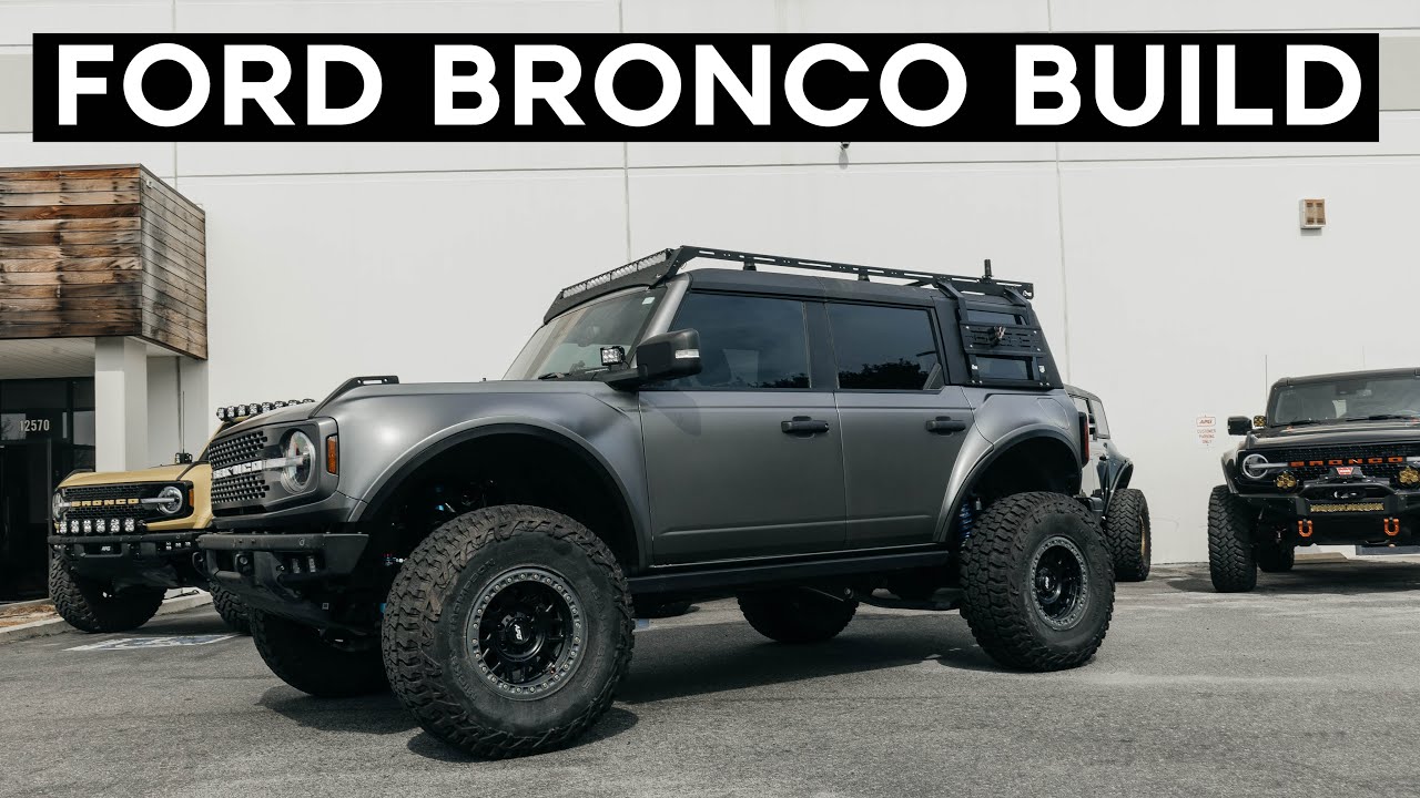 FORD BRONCO BADLANDS BUILD | Поэтапная модернизация