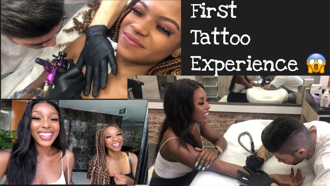 GETTING A TATTOO WITH MY FRIEND FOR THE FIRST TIME!!!