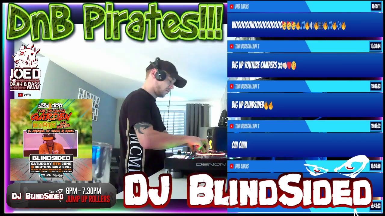 BlindSided - DnB Pirates - 11/05/22 - live