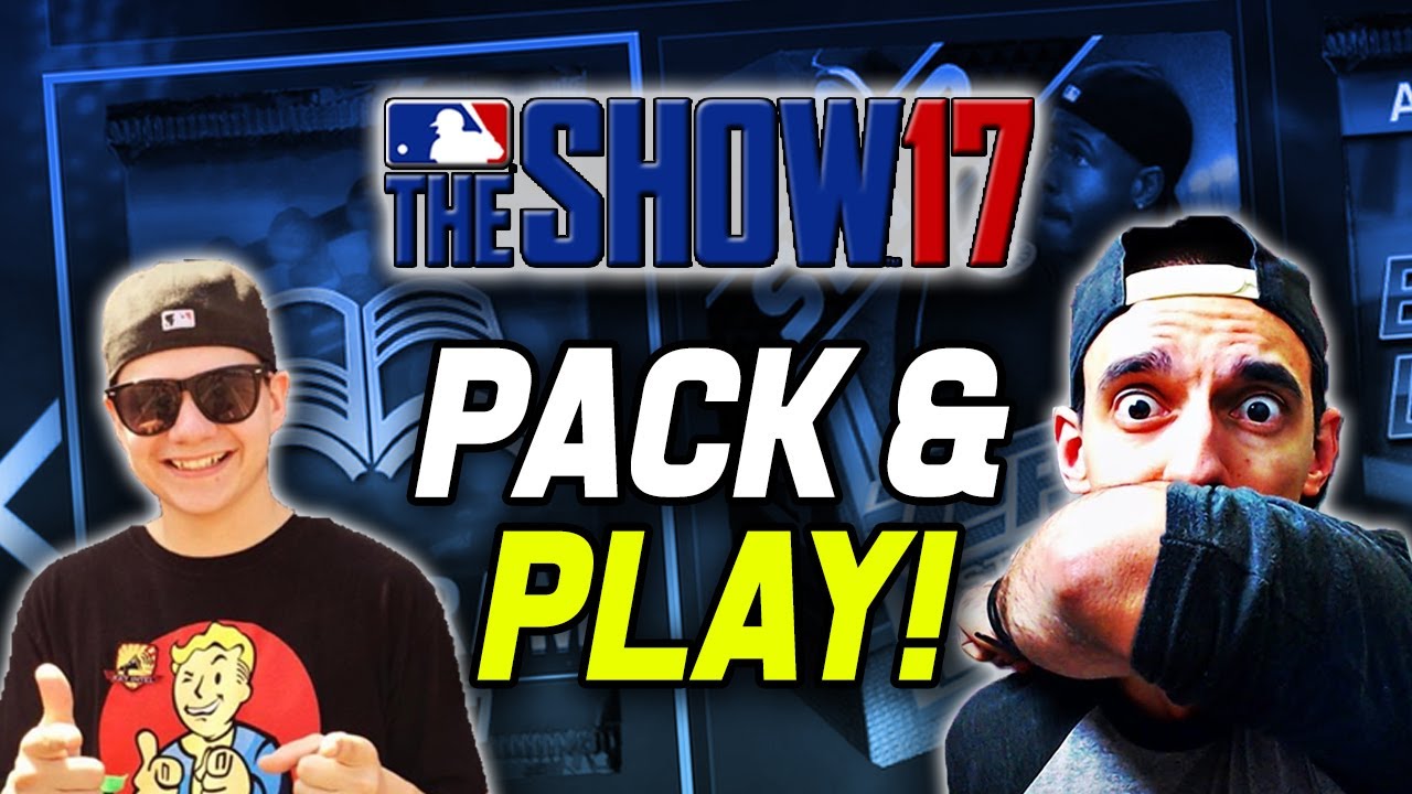 PACK & PLAY VS. GOODGAMEBRO! SLUGFEST! MLB The Show 17 Diamond Dynasty (MLB The Show 17 Gameplay)
