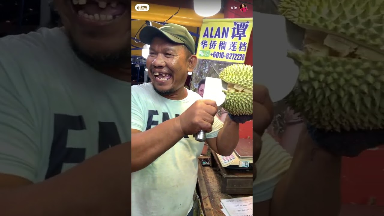 Sabah durian Alan tham durian store