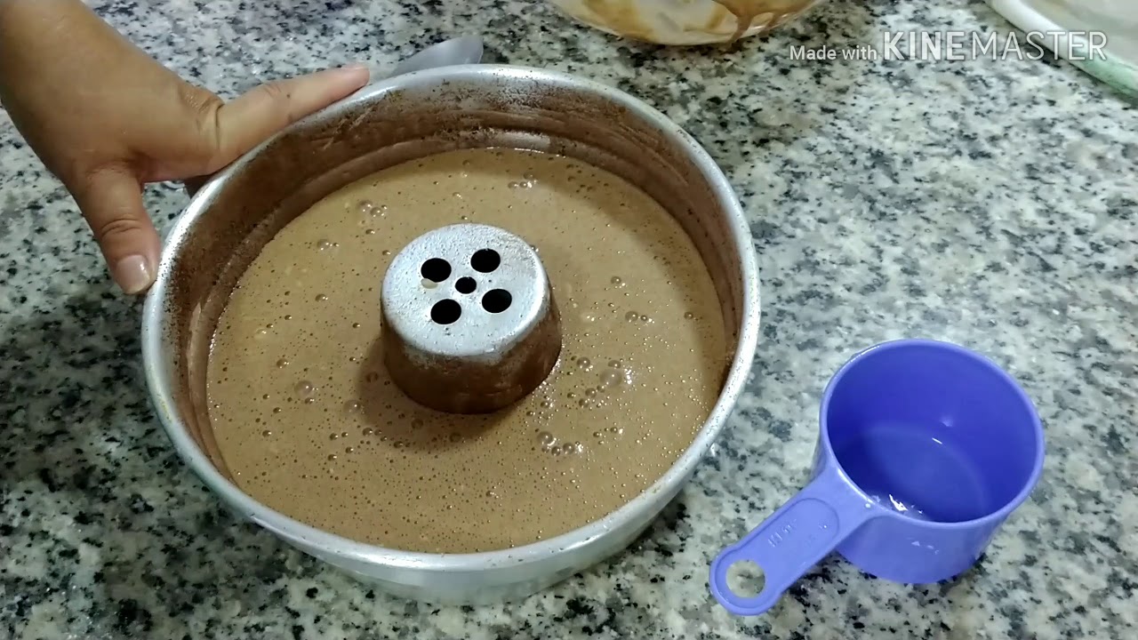 Bolo de Chocolate com Farinha de Aveia