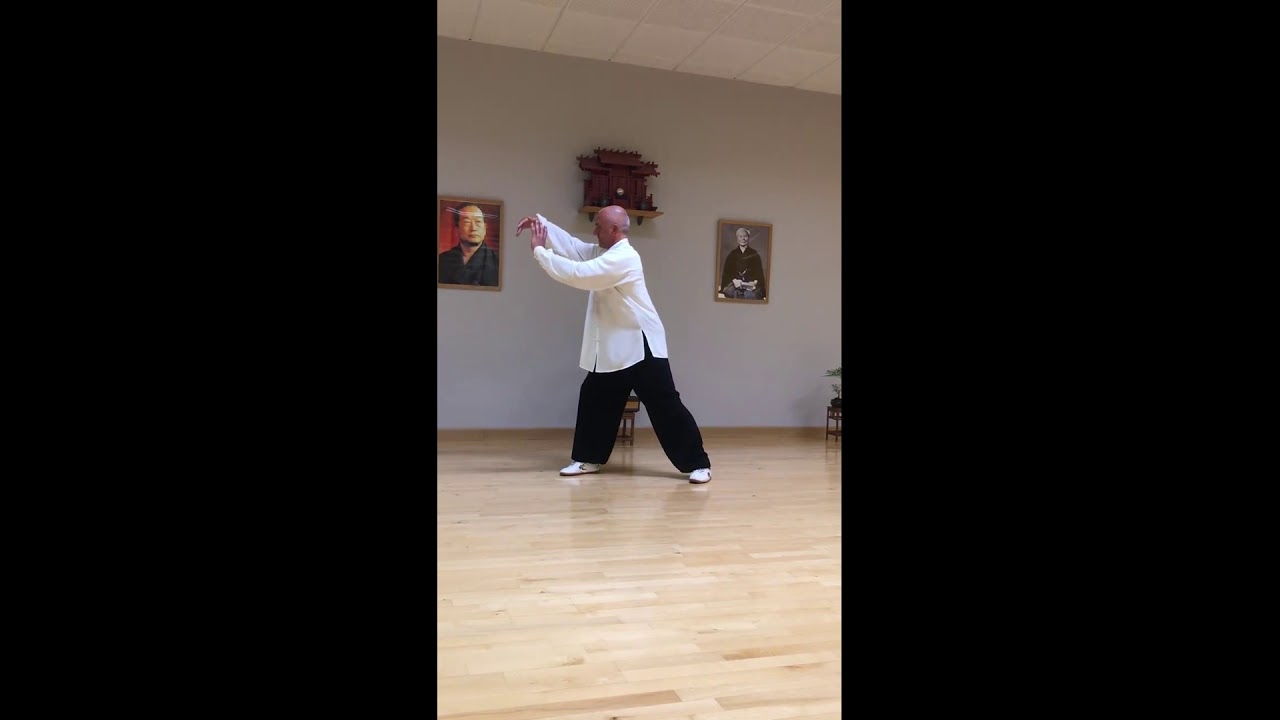 Démonstration Tai Chi début forme ancienne Yang Luchan