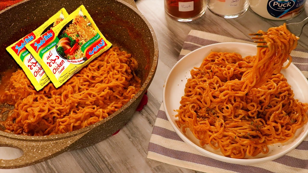 وصفة إندومي لجوع آخر الليل طعمها إدمااان 😭 لازم تجربوهاا