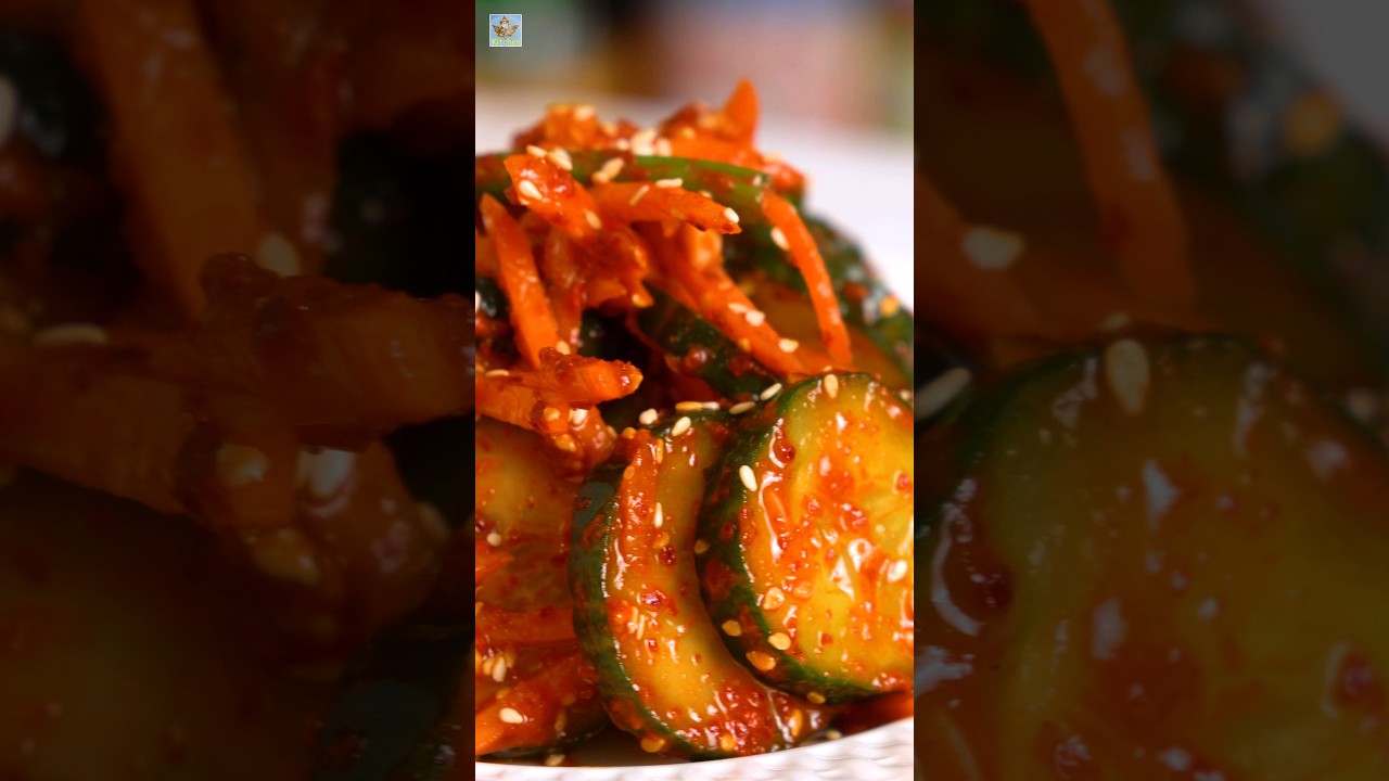 Quick Cucumber Kimchi #shorts #kimchi #recipe