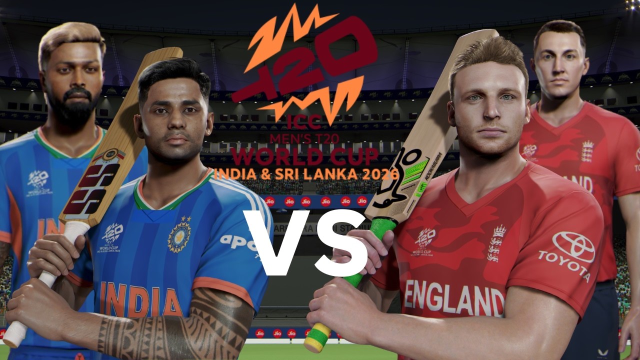 INDIA VS ENGLAND T20 WC SEMI-FINAL MATCH 🔥 - CRICKET 26 GAMEPLAY#cricket26  #t20worldcup #indvseng