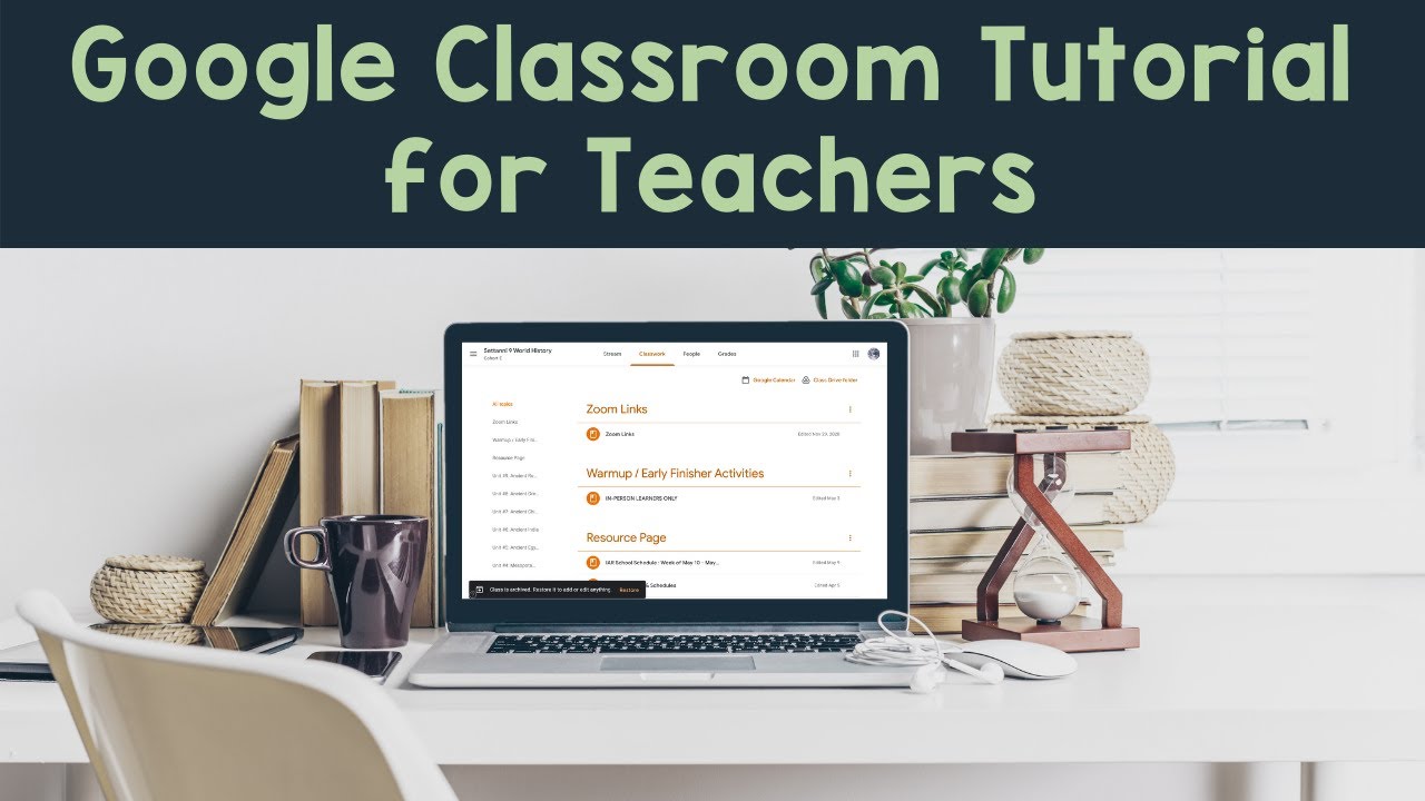 Google Classroom Tour | Detailed Google Classroom Set-Up Tutorial