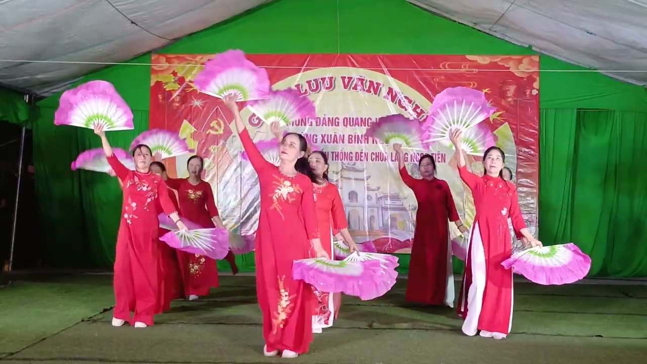 Lê Hồng Vũ - Xóm 8 Hành Thiện mừng Lễ Hội Chùa Ngọc Tiên