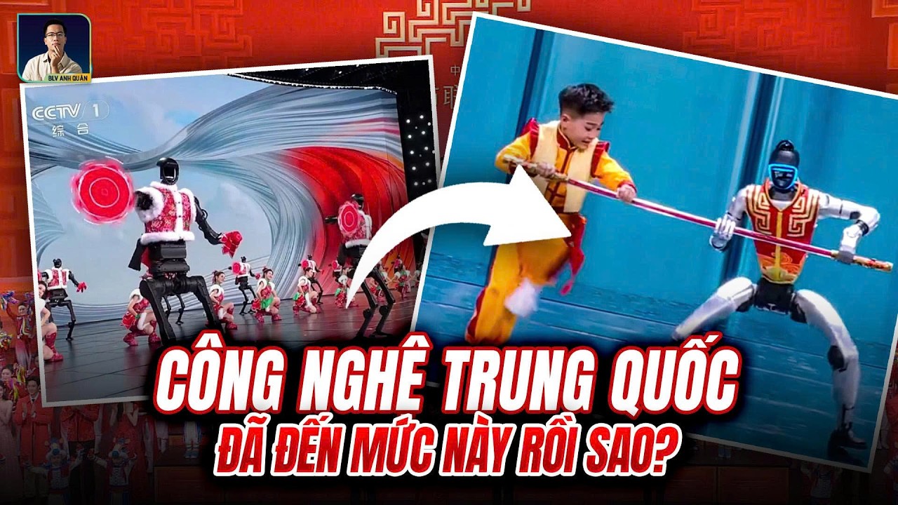 ROBOT TRUNG QUỐC 'CHIẾM SÓNG' GALA XUÂN VÃN 2026, MỞ MÀN CUỘC CHIẾN NGHÌN TỶ USD?