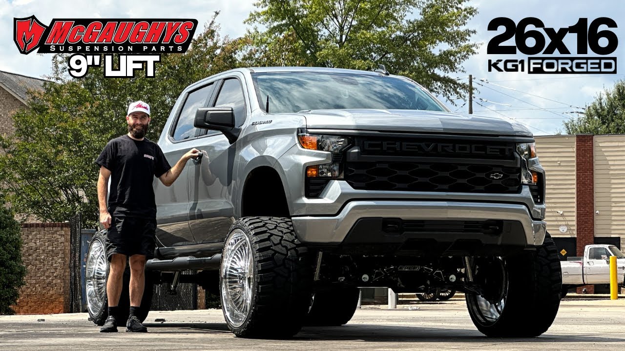 GAME OVER!!! | 2025 Chevy Silverado 1500 on HUGE 26X16 KG1 Forged Wheels & a 9