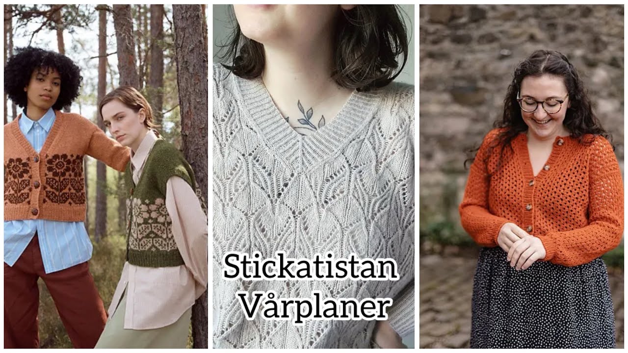 Avsnitt 59: Mina vårplaner - vad jag faktiskt tänkt sticka