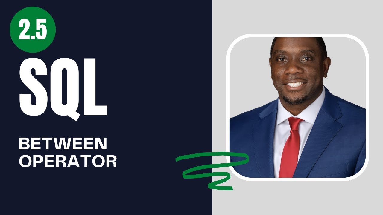 2.5 How to use BETWEEN in SQL | SQL Full Course for Beginners | By Carl Huff