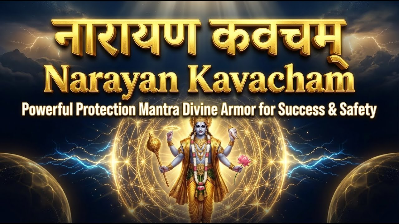Narayan Kavacham | नारायण कवचम् | Powerful Protection Mantra | Divine Armor for Success & Safety
