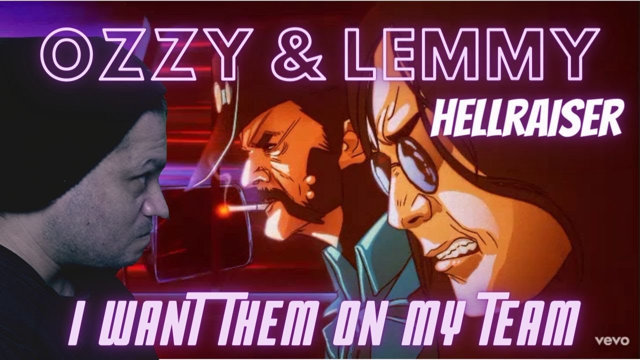 Reacting to: OZZY OSBOURNE FEAT. LEMMY - HELLRAISER Music Video