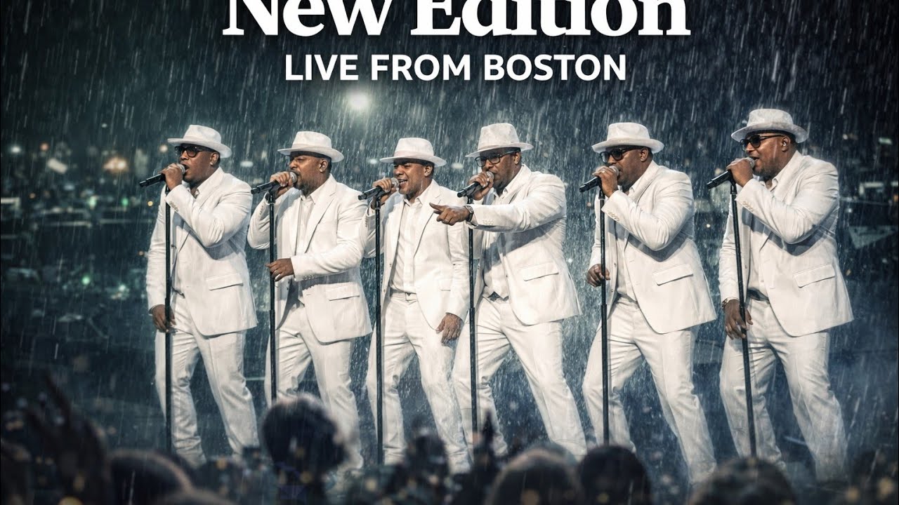 New Edition live from TD Garden, Boston, MA!!!!!!!!