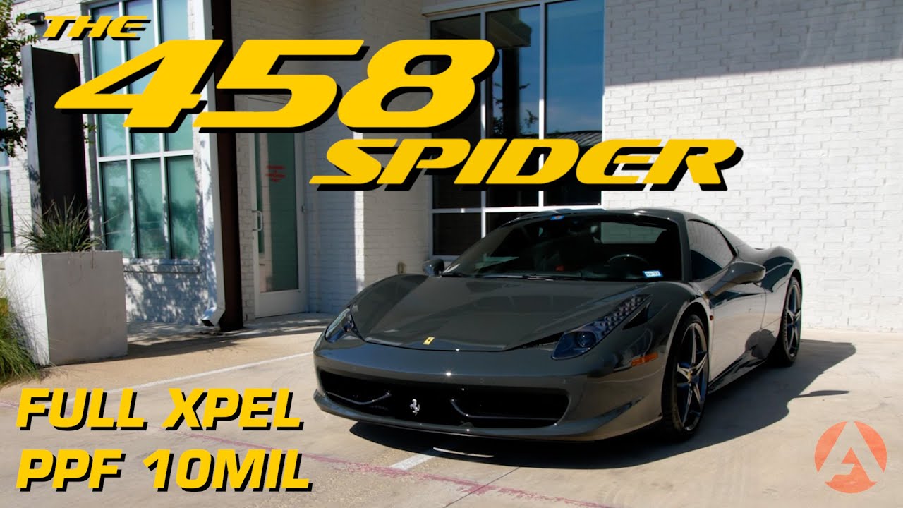 2014 Ferrari 458 Spider - FULL XPEL PPF SHORT FILM