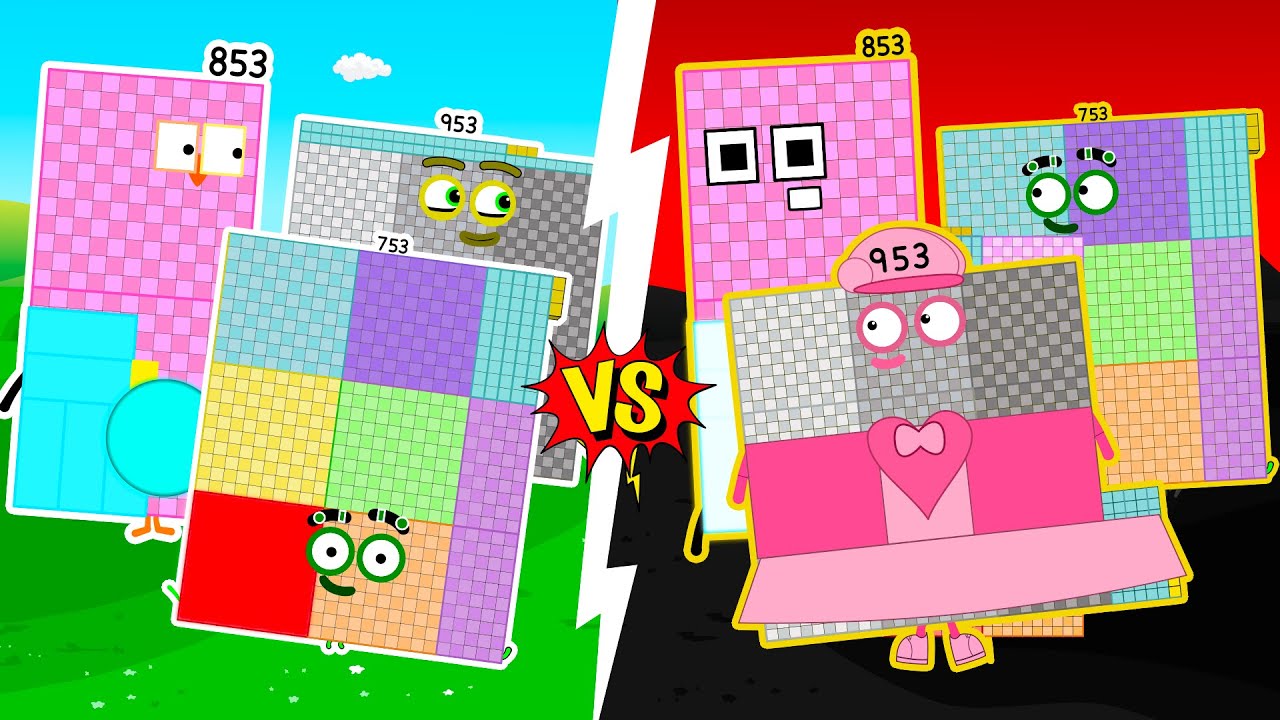 WoW! It's Numberblocks 753, 853 and 953| Best Sprunki Compilation #sprunki #numberblocks #incredibox