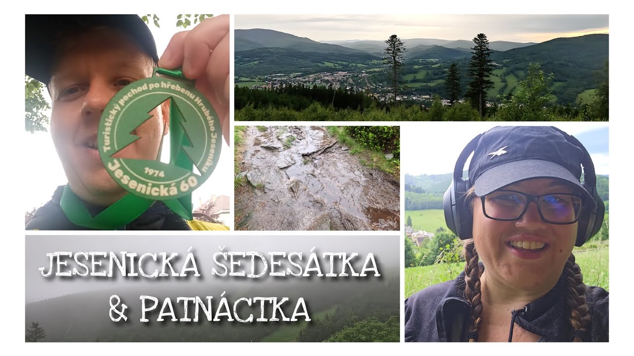 Jesenická šedesátka 2025 | Jesenická patnáctka | vlog
